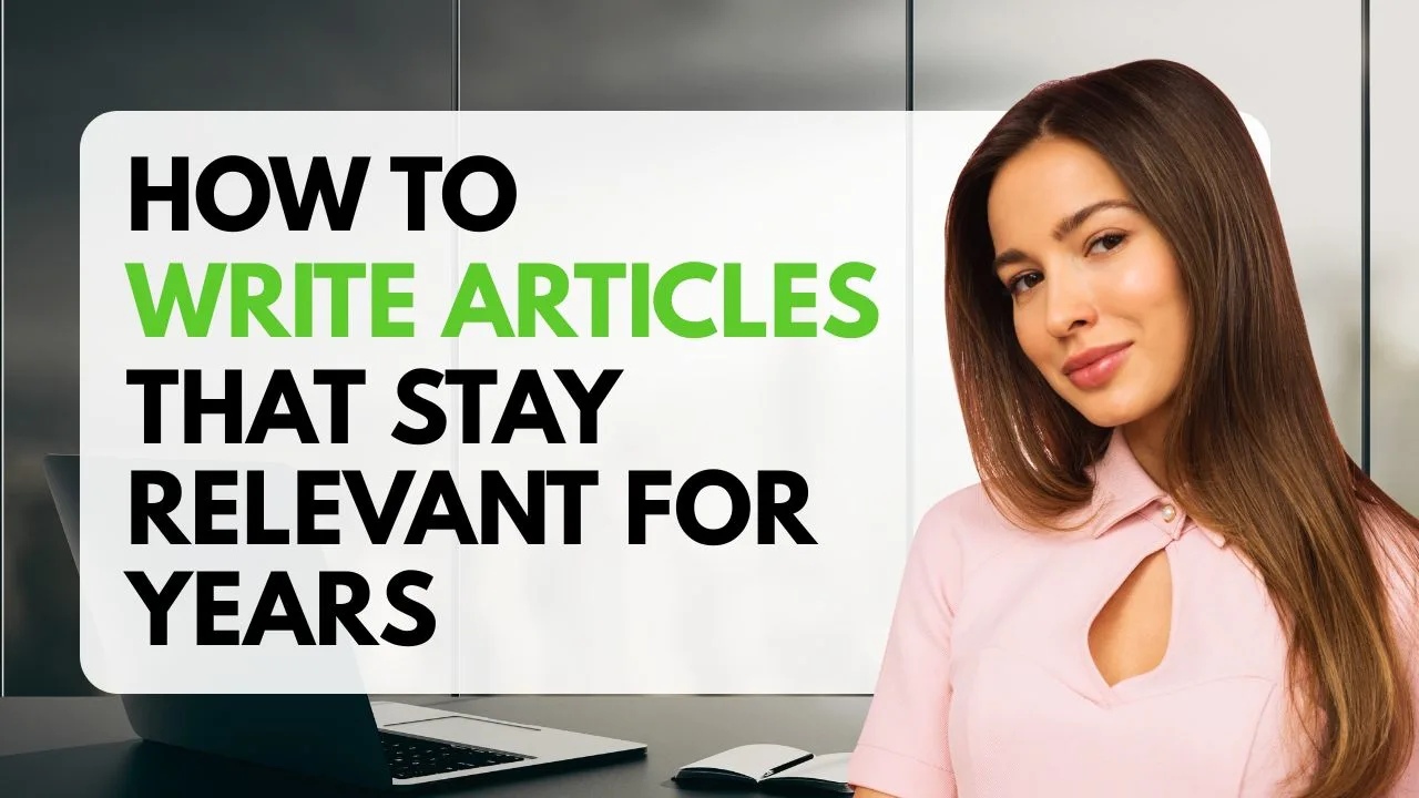 How to write articles
