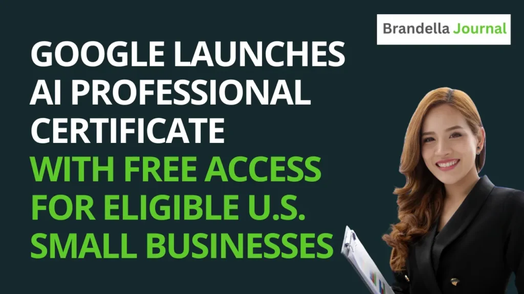 Google AI Professional Certificate