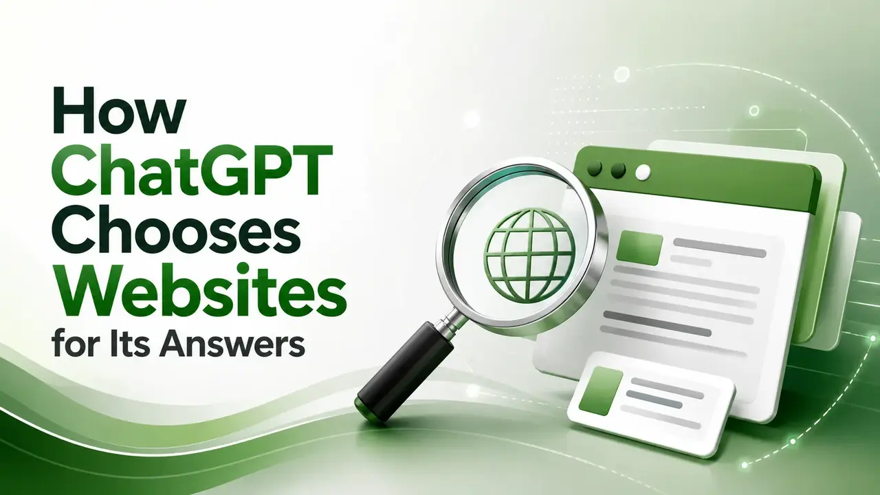 How ChatGPT Chooses Websites for Its Answers