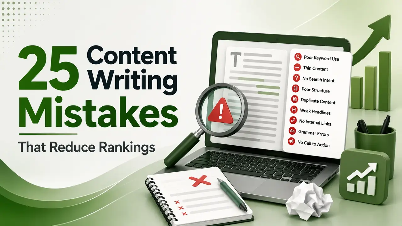Content Writing Mistakes