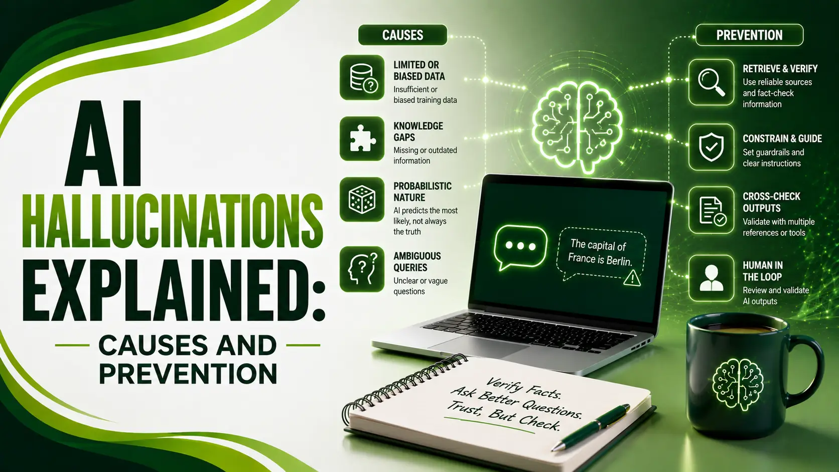 AI Hallucinations Explained: Causes and Prevention