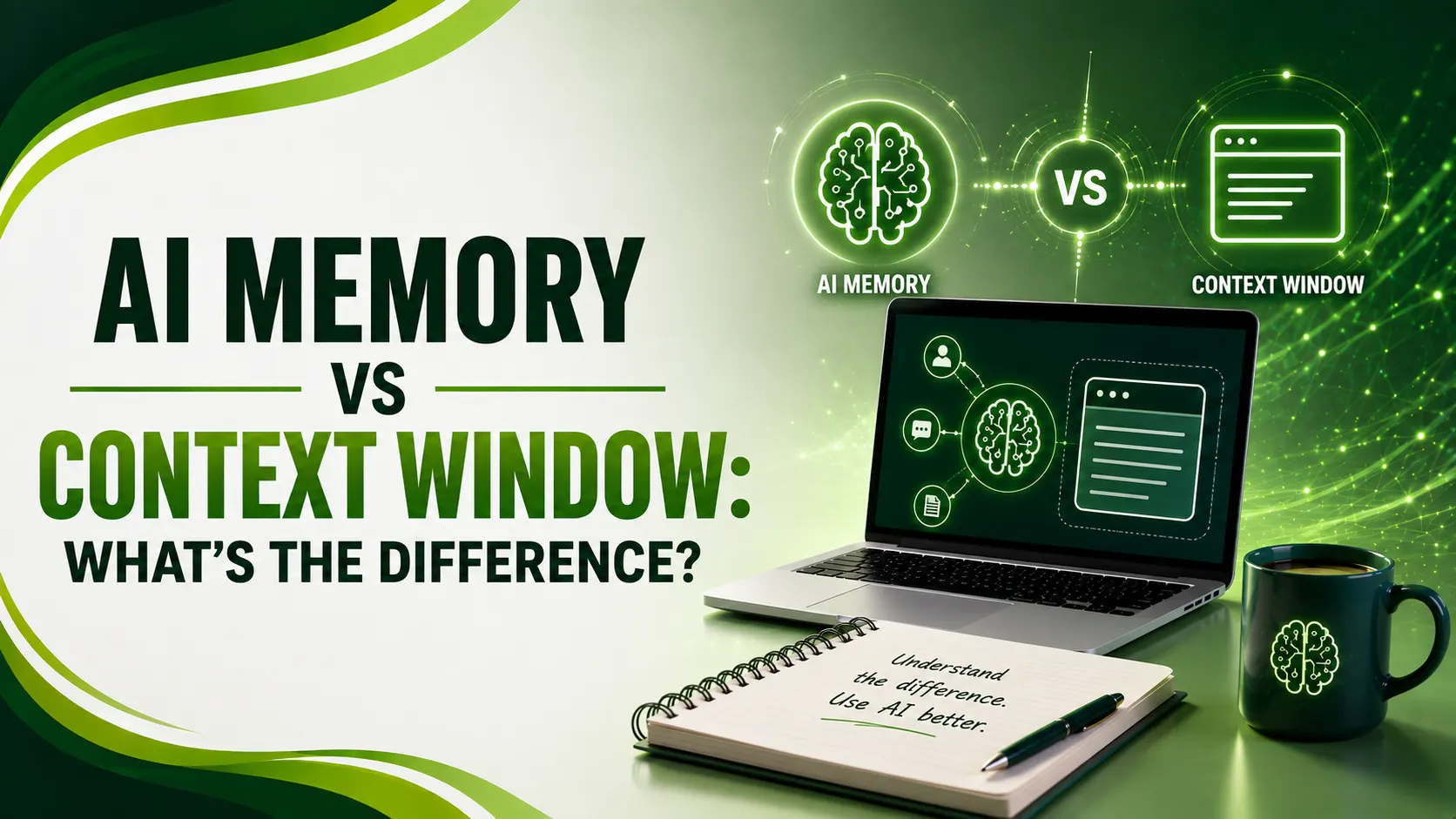 AI memory vs context window