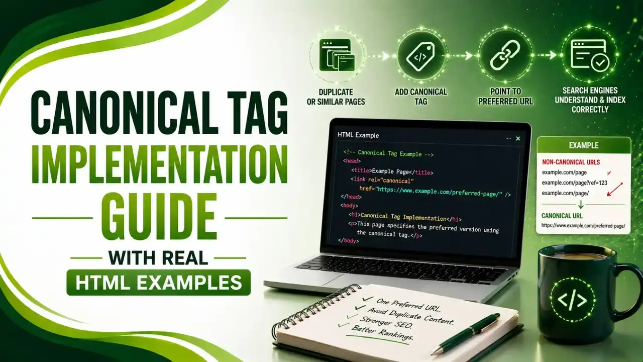 Canonical tag implementation