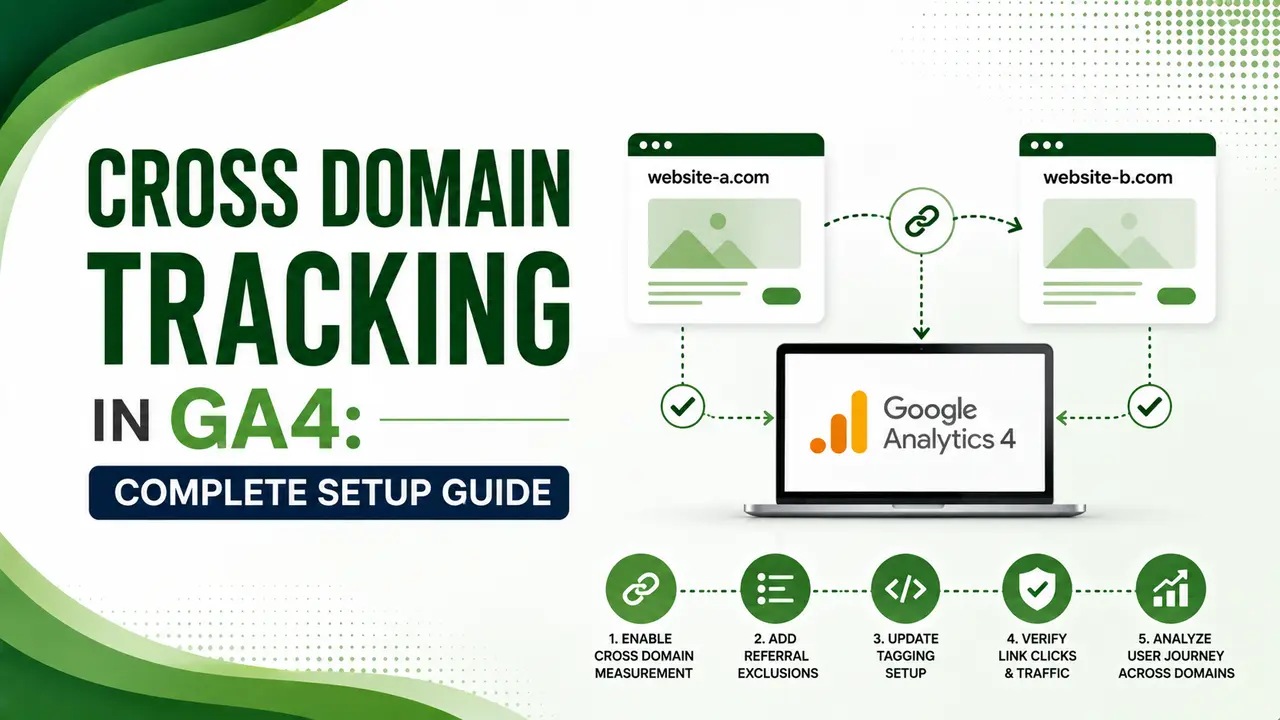 Cross Domain Tracking in GA4: Complete Setup Guide