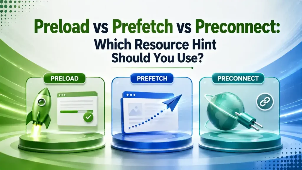 Preload vs Prefetch vs Preconnect