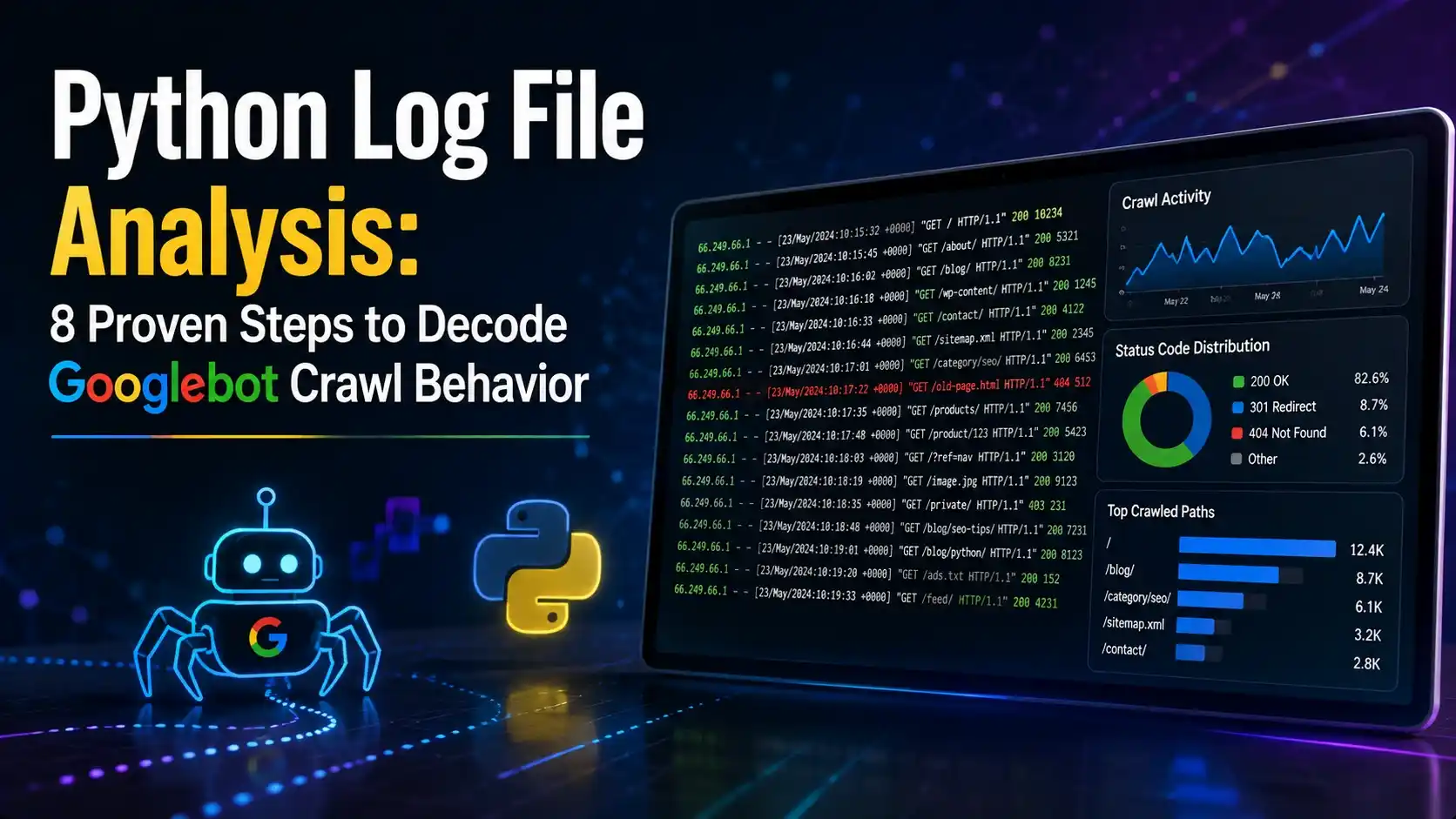 Python Log File Analysis
