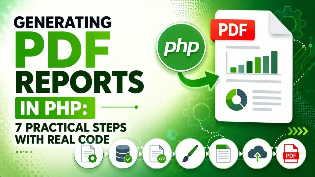 generating pdf reports in php
