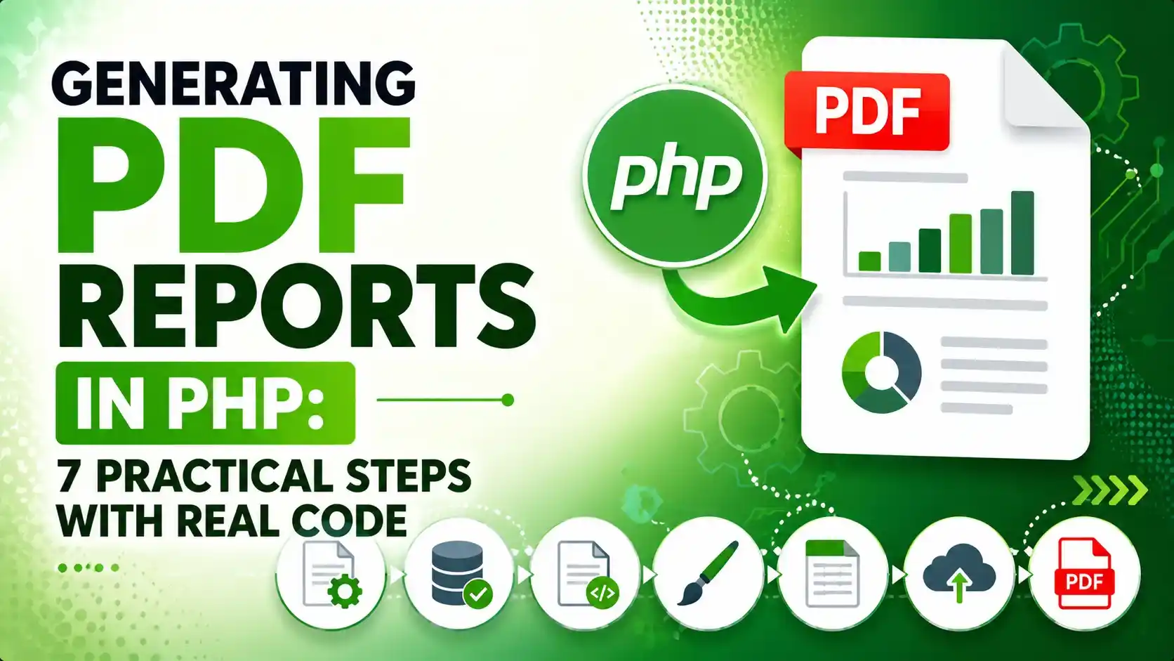 generating pdf reports in php