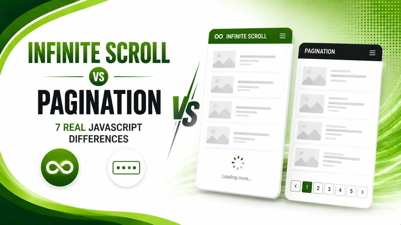 infinite scroll vs pagination