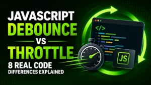 javascript debounce vs throttle