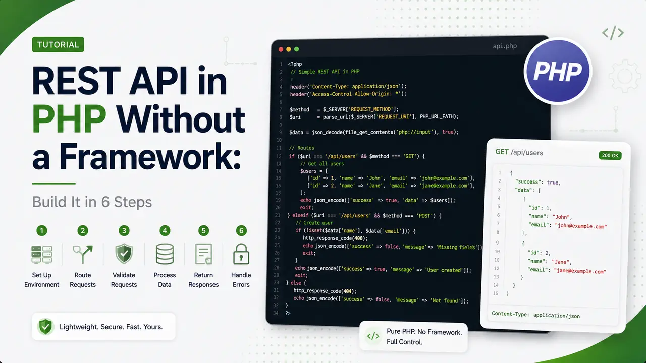 rest api in php
