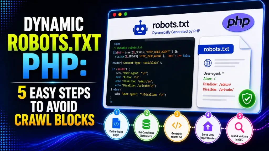 dynamic robots.txt PHP
