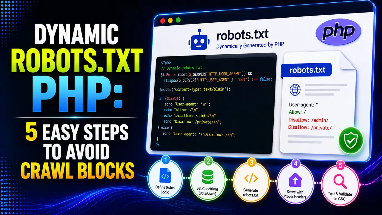 dynamic robots.txt PHP