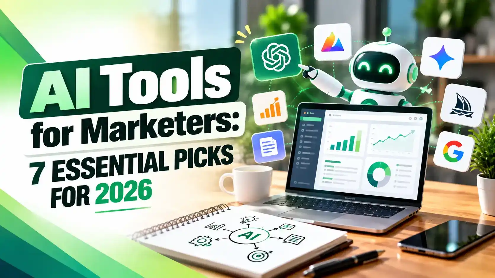 AI Tools for Marketers: 7 Essential Picks for 2026
