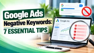 Google Ads negative keywords