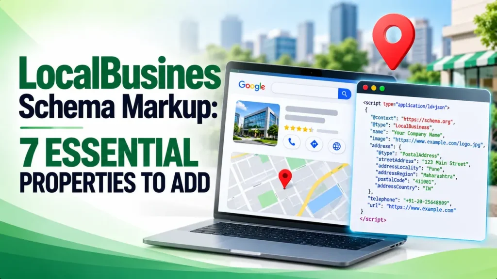 LocalBusiness schema markup