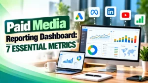 paid media reporting dashboard