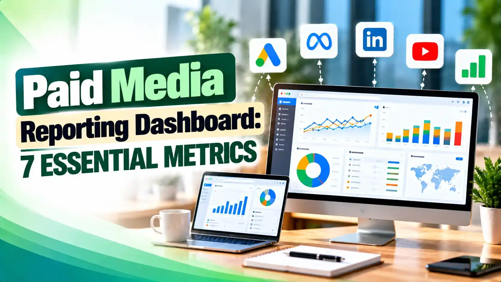 Paid Media Reporting Dashboard: 7 Essential Metrics